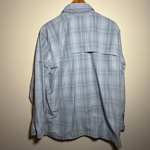 Cabela’s Guidewear Shirts Lot of 2 Men’s Large Plaid Outdoor Fishing Hiking - Picture 4 of 16